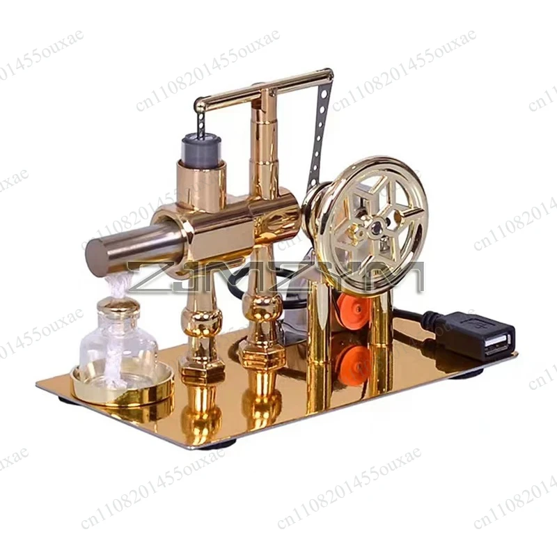 single‑cylinder-hot‑air-engine-generator-model-diy-science-invention-kit-physics-popular‑science-educational-teaching-aid