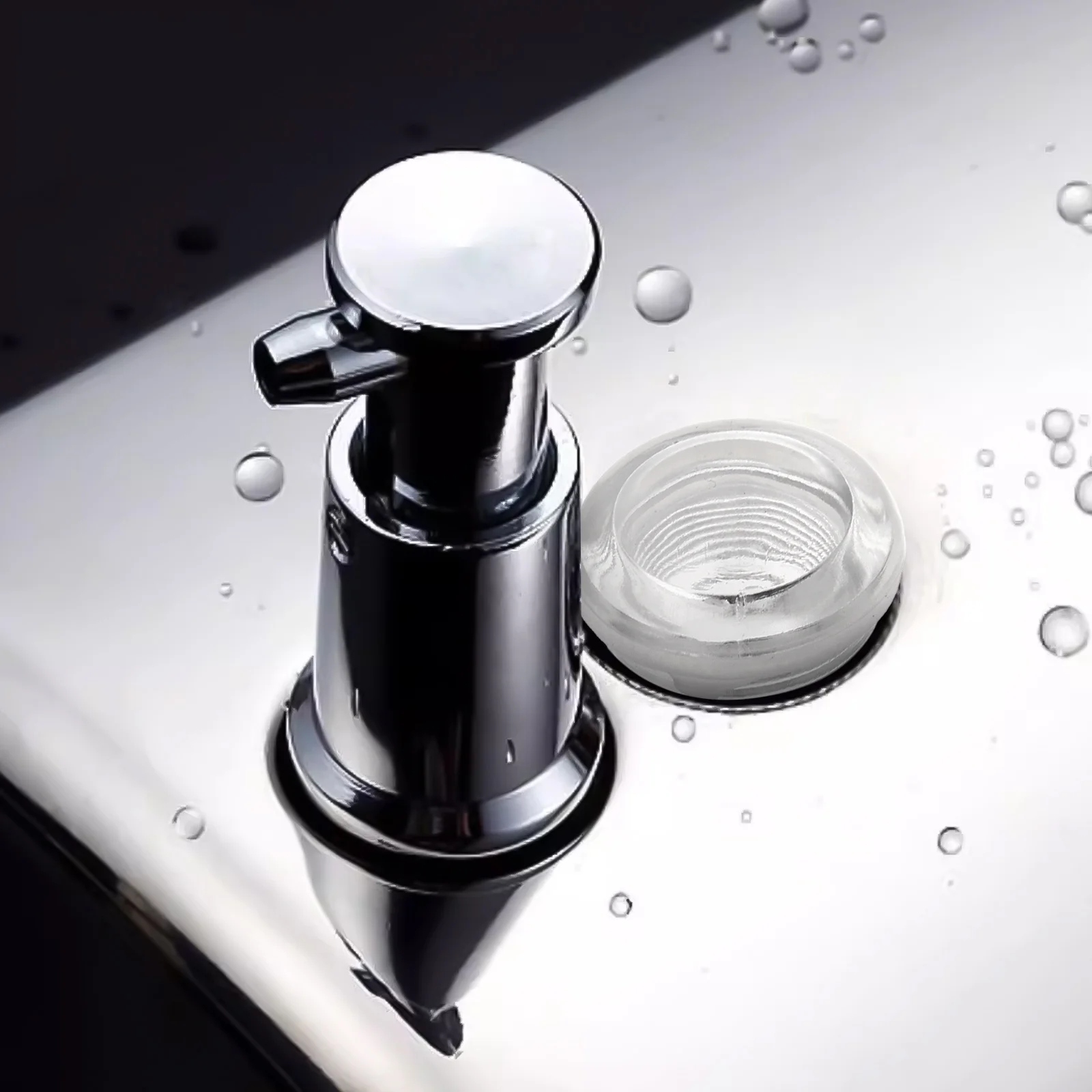 

8Pcs Soap Dispensers See-Through Covers Transparent Replacement Parts for Bathroom Kitchen Liquid Dispenser Accessories