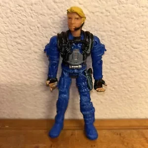 Niebieska figurka żołnierza wojskowego Lanard The Corps 2003 Marcus „Rip” Dundee o długości 3,75 cala