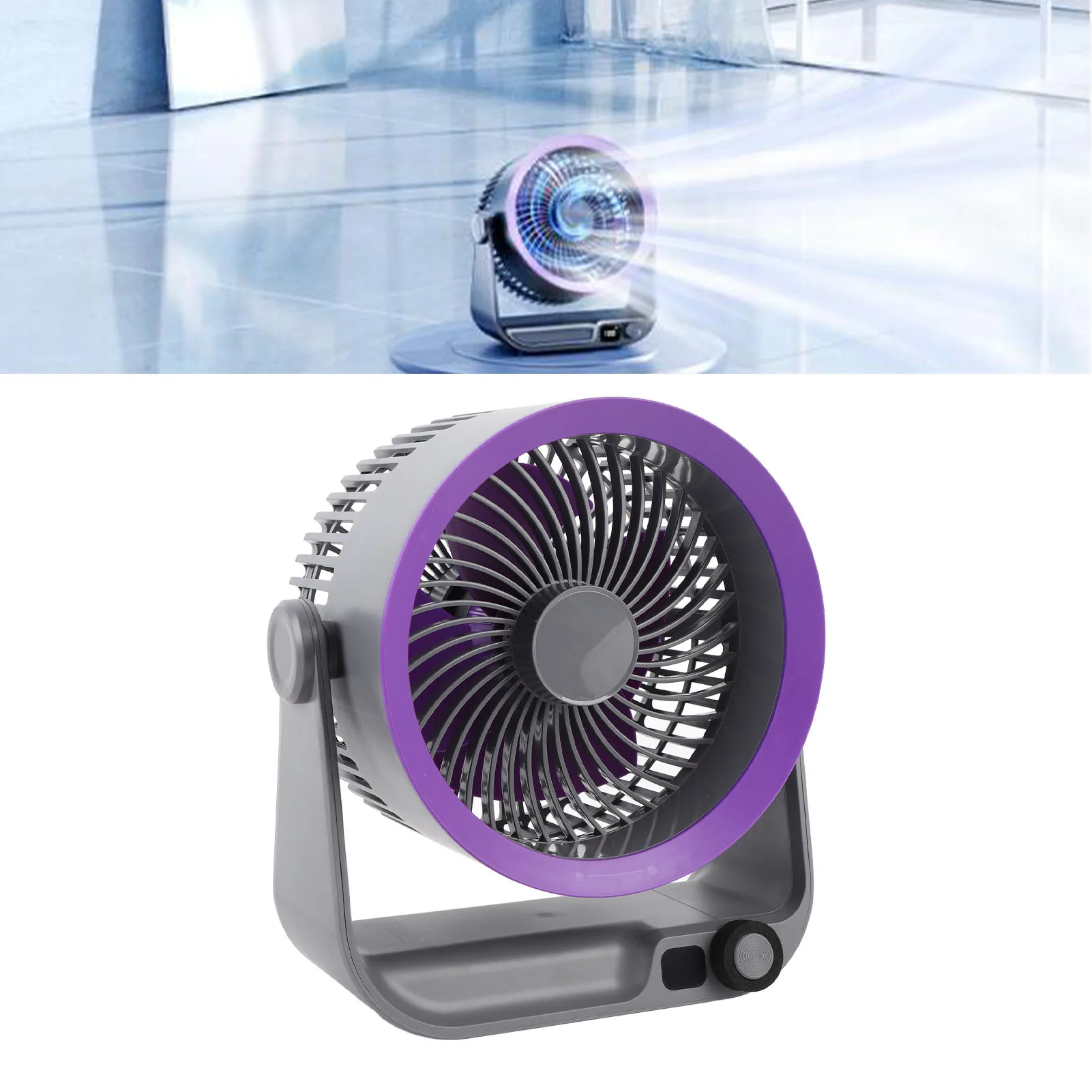 

Air Circulator Fan Quiet Portable Cordless Whole Room Bedroom Desktop Powerful Cooling Portable Cordless Air Circulator Fan
