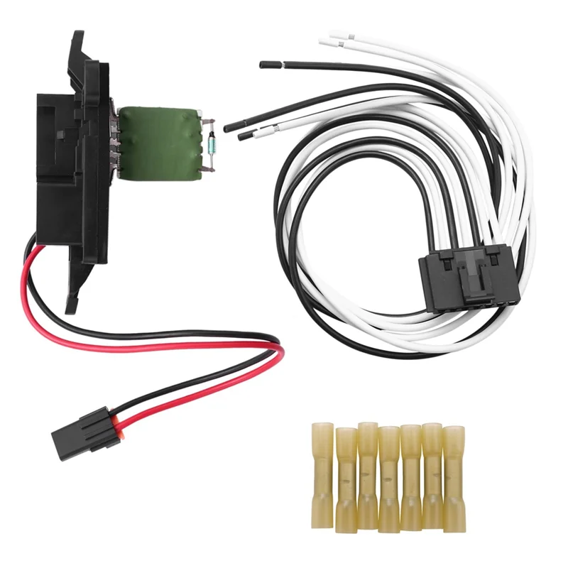 

ABNF!89019088 89018308 Blower Resistor Governor Resistor W/Harness Resistor Kit Automotive Replacement Parts For Cadil