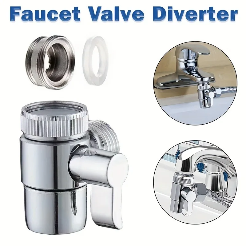 Universal Wasserhahn Schalter Adapter Küche Waschbecken Splitter Umlenker Wasserhahn Anschluss Für Wc Bidet Dusche Badezimmer
