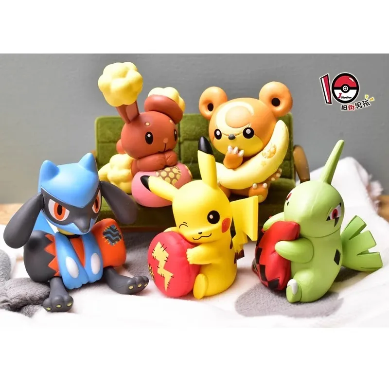 Pokémon Buneary Gashapon Collezione Ornamento Ricordo Anime Action Figure Giocattoli di modello