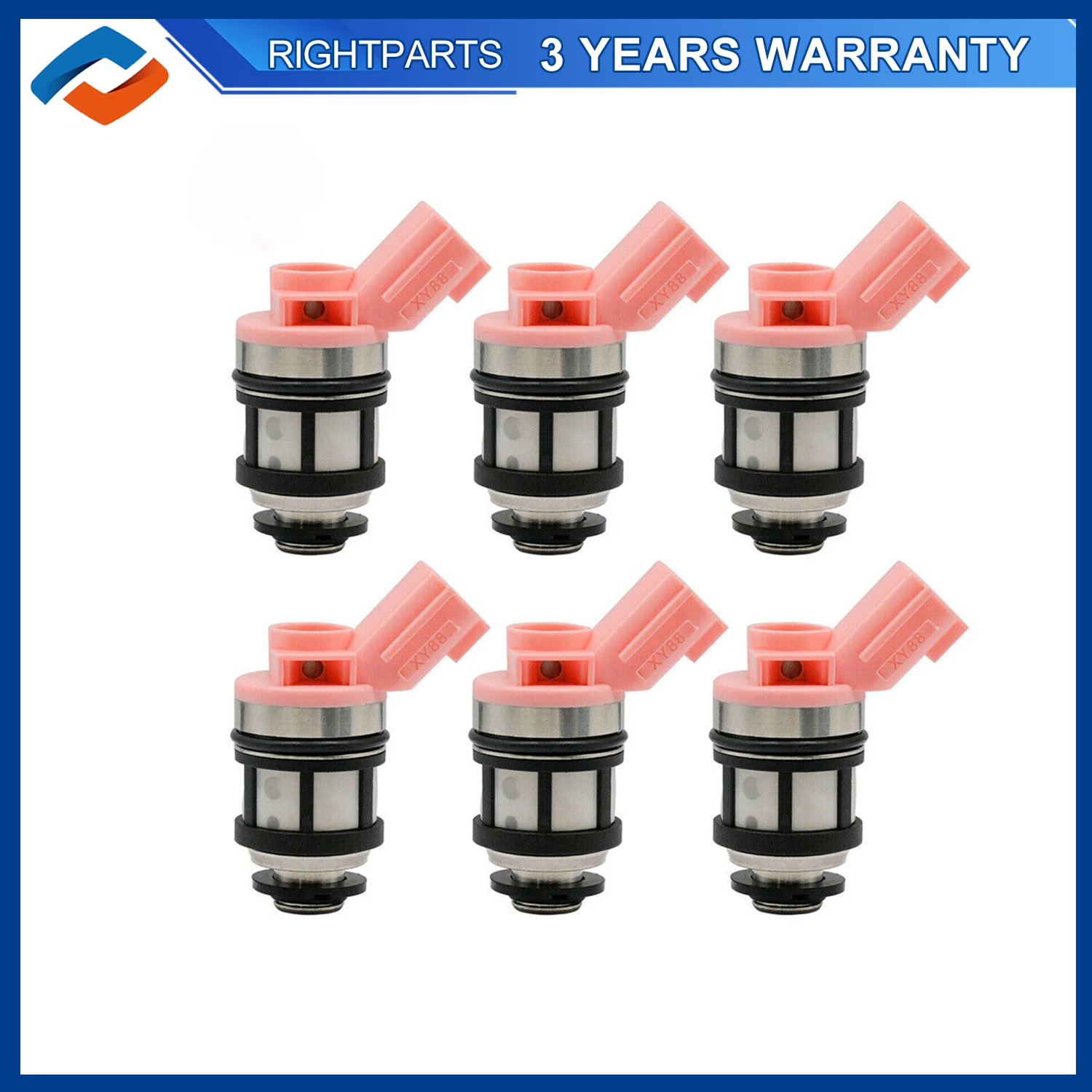 

6pcs 16600-9S200 Fuel Injector Nozzle for Nissan Frontier Xterra 3.3L 2003-2004 16600-9S205 166009S200 166009S205 166000W000