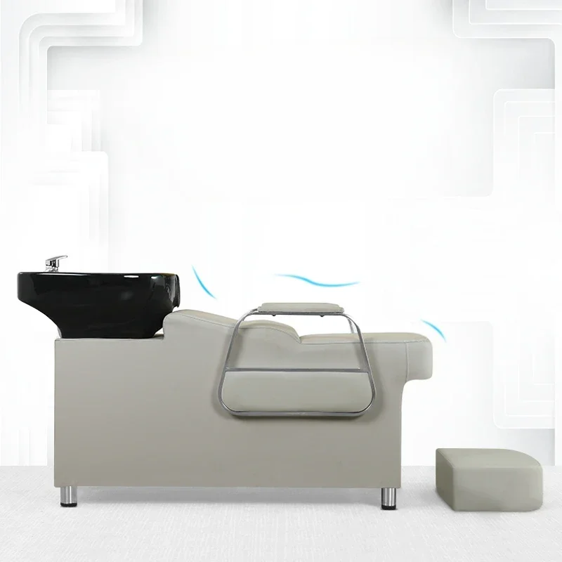 Almohada Sillas de champú de lujo comodidad profesional minimalista cabeza Spa belleza maquillaje Sillas belleza tratamiento de peluquería