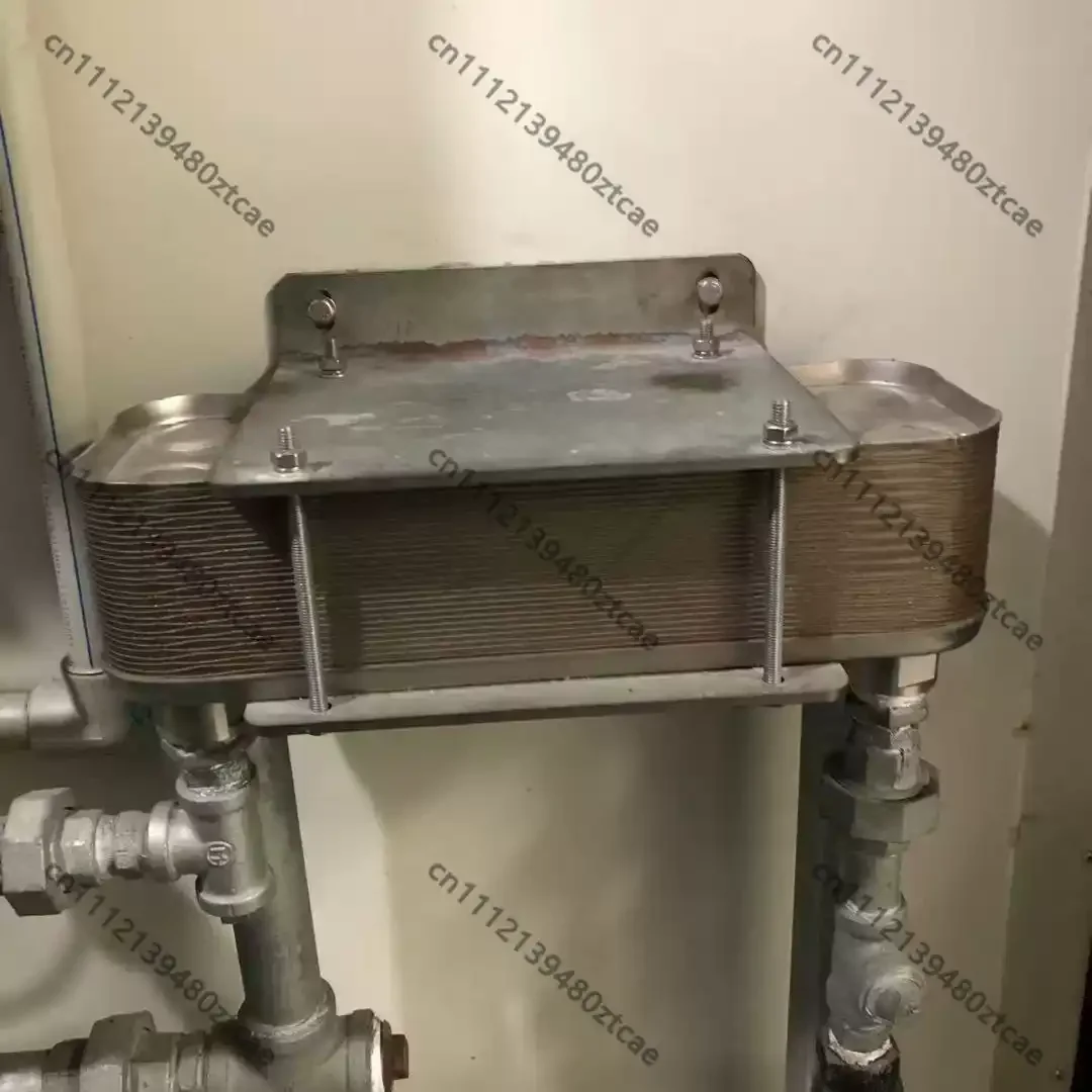 Vacuum Pump With Plate Heat Exchanger Condenser Replacement Spare Part For Pulse Vacuum Autoclave Sterilizer Repair