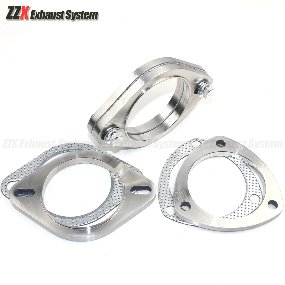 

Car accessories Exhaust pipe welding flange Two-hole and three-hole flanges Exhaust pipe manufacturing, pipe flanges ID:89mm