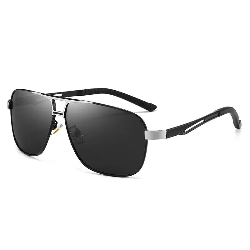 Neue Herren-Sonnenbrille, UV-Schutz, Sonnenbrille, Nachtsicht, Fahrbrille, polarisierte Farbwechselbrille – Detail 9
