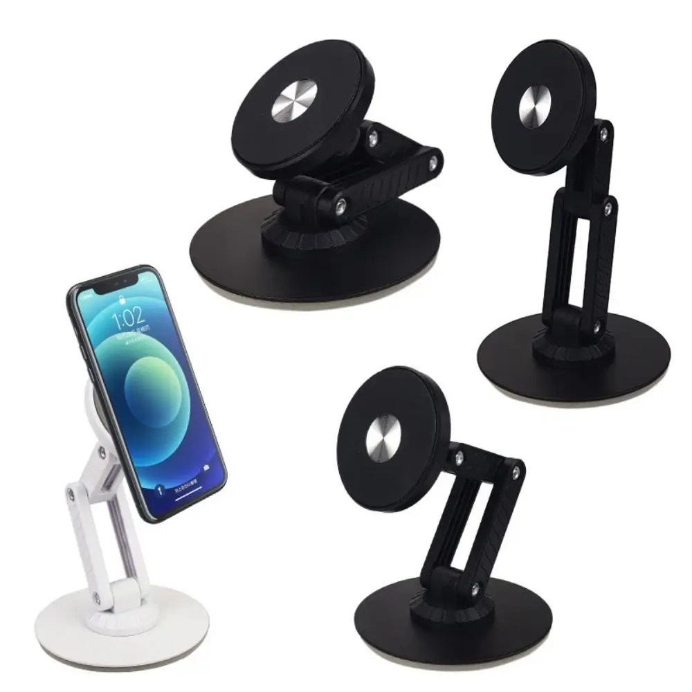 

Creative ABS Magnetic Phone Stand Folding Fixed Silicone Folding Stand Adjustable Magnetic Adjustable Bracket Office