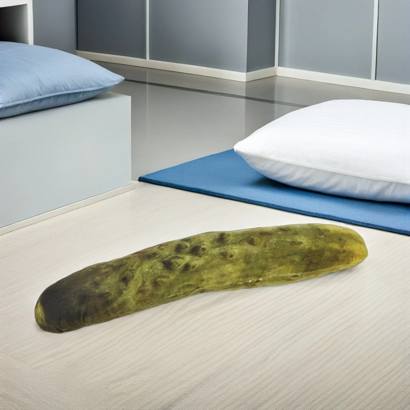 Cuscino a Forma di Cibo Realistico da 68 cm, Simpatico Cuscino Imbottito a Forma di Sottaceto per Letto, Soggiorno, Decorazione, Regalo per Bambini e Adulti
