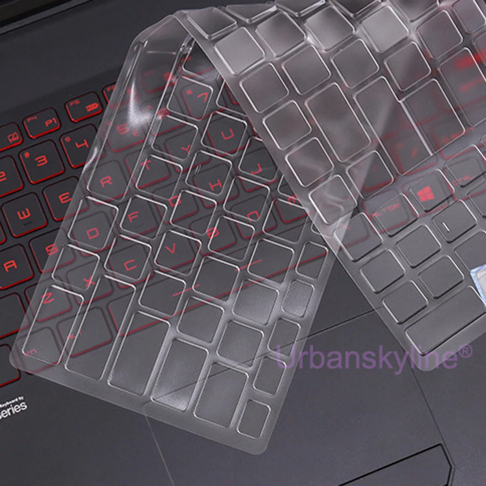 Keyboard Cover for MSI GF75 Thin GF65 Thin GF63 GF72 GF72VR GF62 GF62VR GF Gaming Silicone Protector Skin Case Black