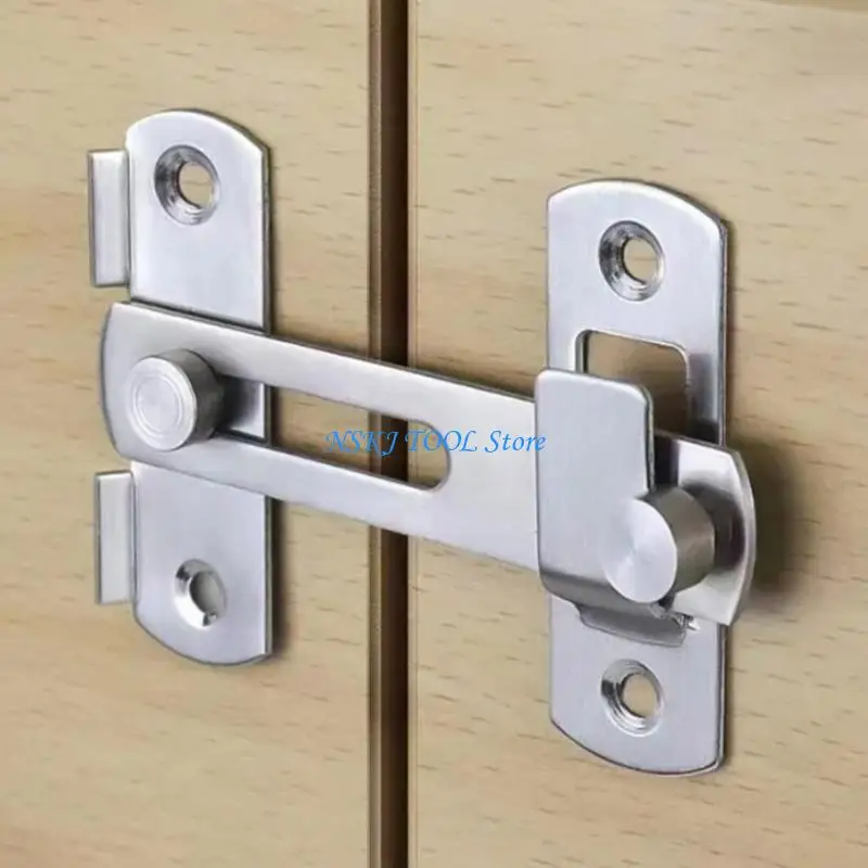 

L8RC 2Pcs Safety Door Lock Sliding Door Lock Privacy Door Bolt Locks Hardware