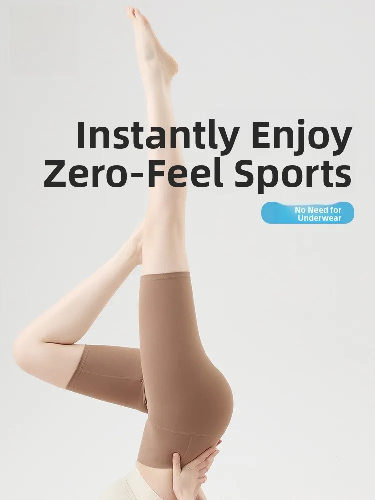 

Женские брюки для йоги длиной пять четвертей с высокой талией, подтягивающие живот, тонкие летние спортивные брюки из коровьей кожи для верховой езды