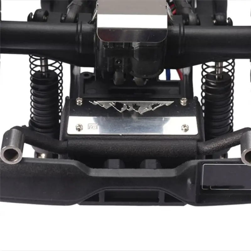 AED7-For 1/18 Trx-4 Climbing Car Upgrade Universal Model Metal+Plastic Simulation Fuel Tank+Exhaust Pipe.