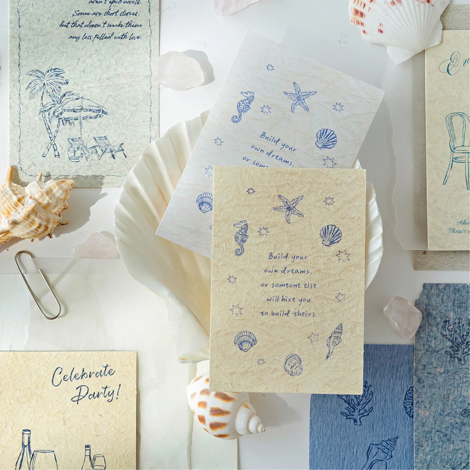 

30pcs Light Retro Material Background Decoration Sticker DIY Scrapbook Writing Paper Office School Stationery Decor Junk Journa