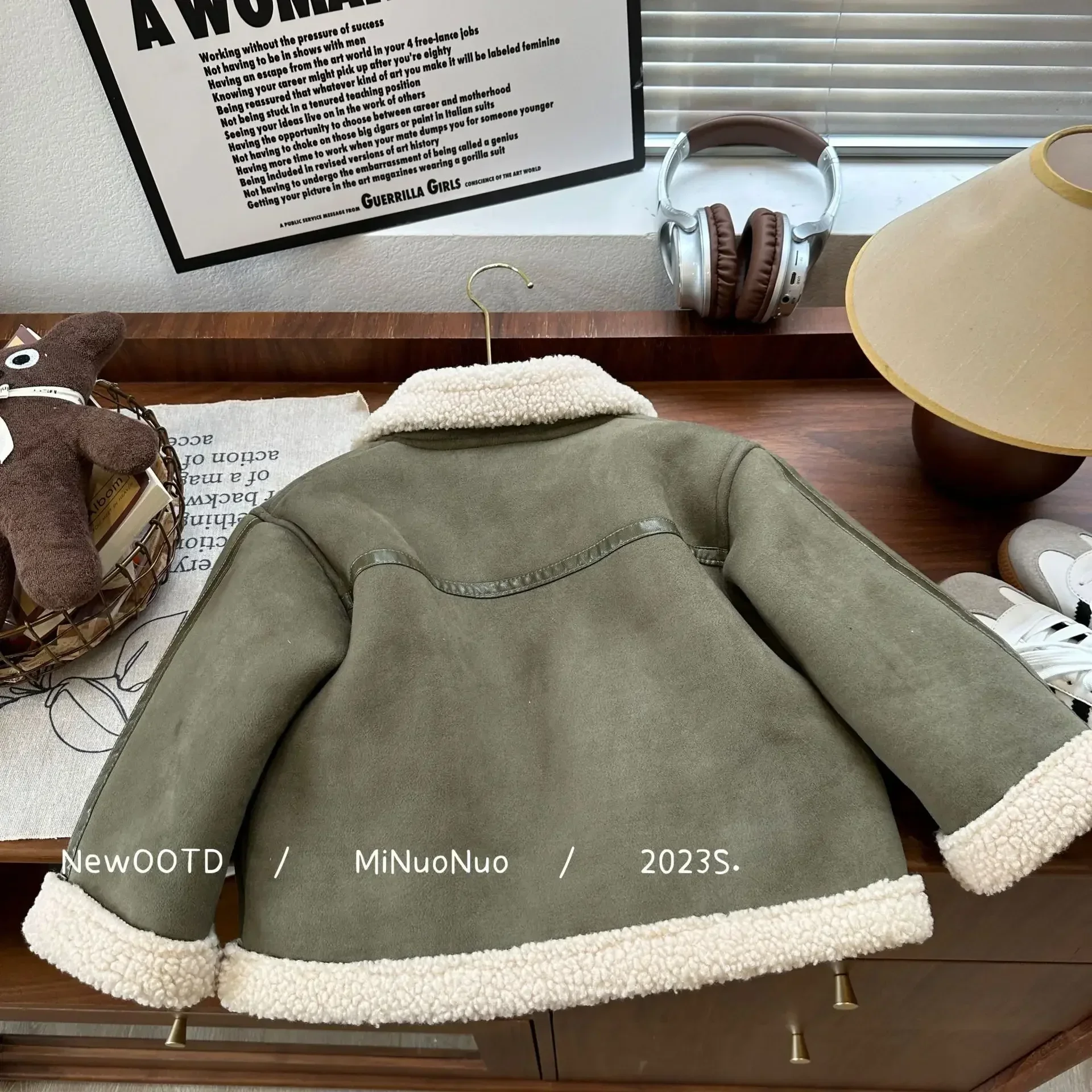 Baby Winter Coat Boys Fleece Coat Childrens Lamb Fleece Coat Boys Thickened Children Autumn Winter Warm Comfortable