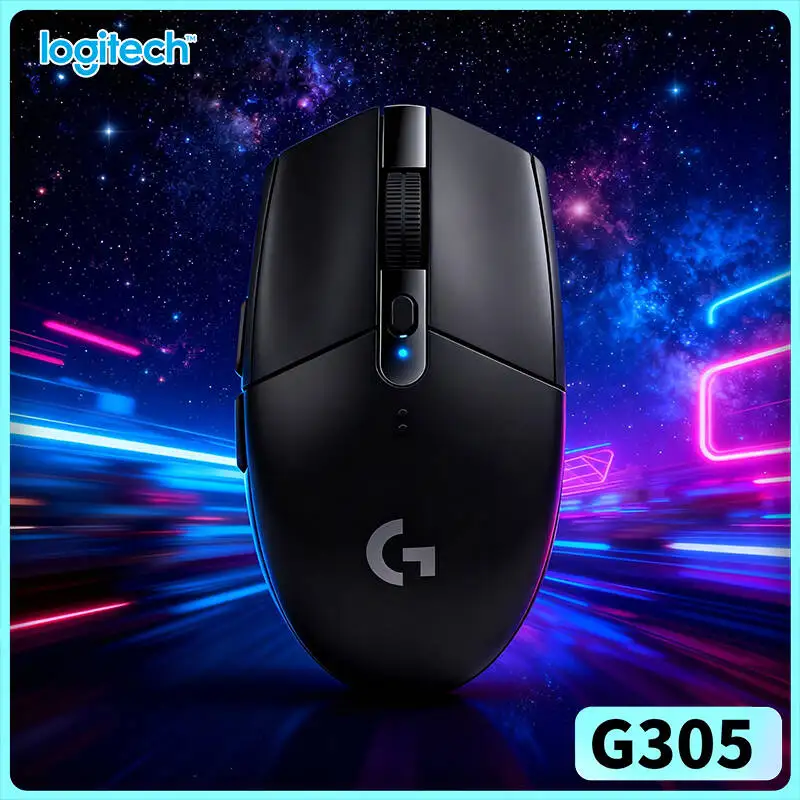 

LIGHTSPEED Gaming Mouse Logitech G305, 12000 DPI HERO, 6 Custom Buttons, 250hr Battery, 99g, PC Mac Laptop Compatible