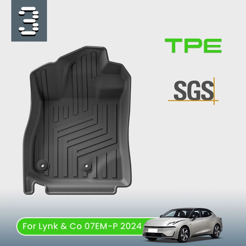 

Car Trunk Mat TPE Car Floor Mats for Lynk & Co 07 EM-P 2024 All Weather Rear Trunk Pad Cargo Liner Seat Back Anti Dirty Pads