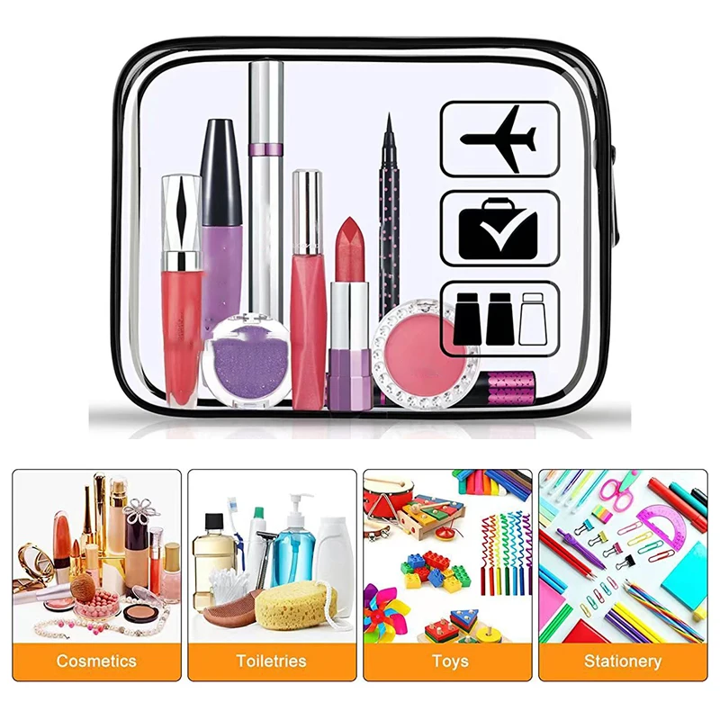 

Portable Travel Wash Bag Female Transparent Waterproof Makeup Storage Pouch Large Capacity Cosmetic Organizer Beauty Women Case