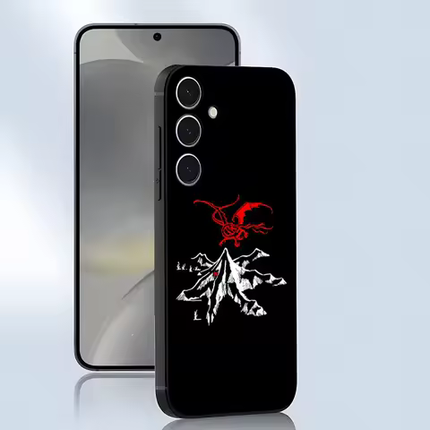 The L-Lord Of The R-Rings Phone Case For Samsung Galaxy S25 S24 S21 S22 Pro A55 A54 A53 A50 Plus A34 A32 A24 Cover