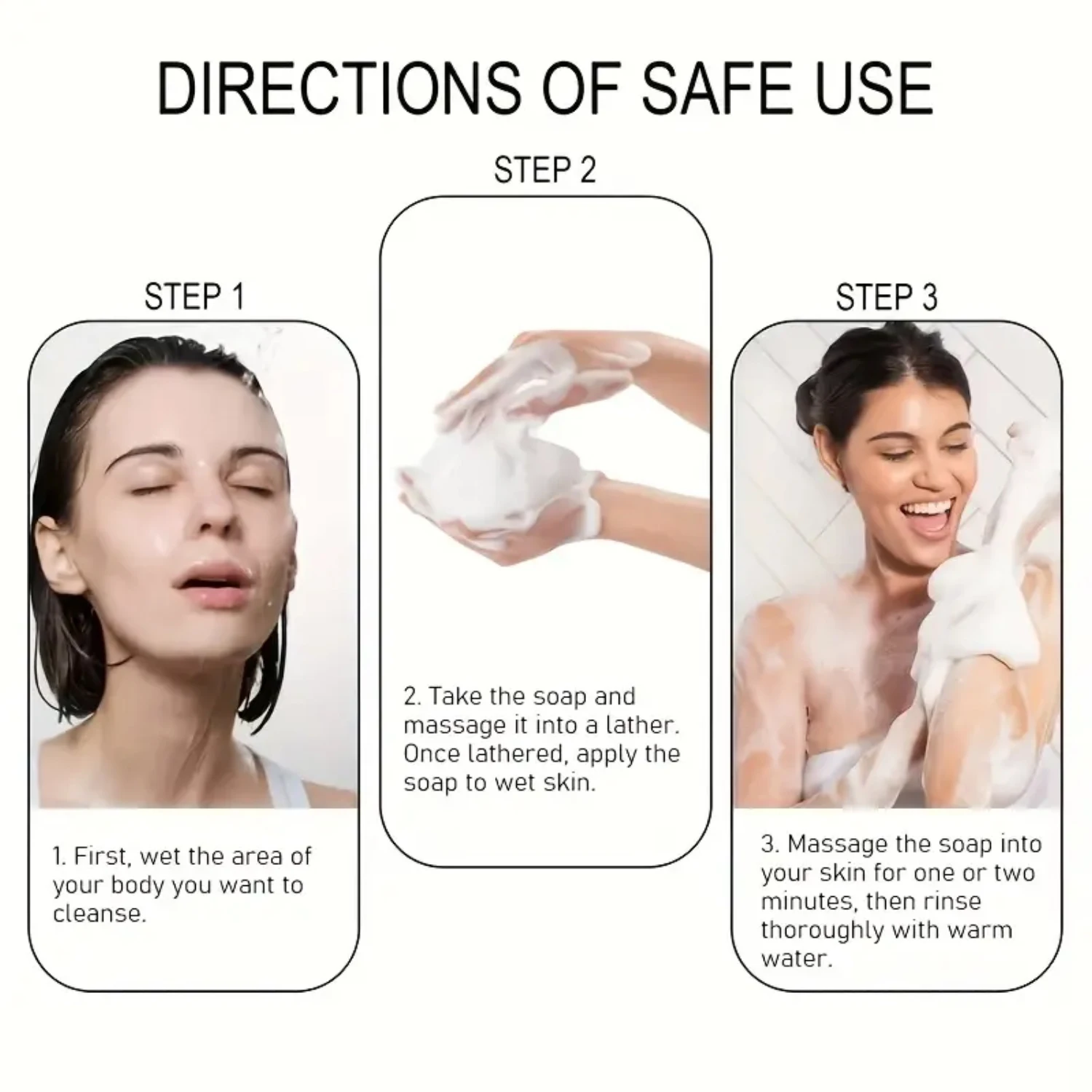 صابون شجرة الشاي (الوجه + الجسم): أوراق أربورفيتا الشرقية، إكليل الجبل/النعناع/الصبار، يرطب بلطف جميع أنواع الشعر #3