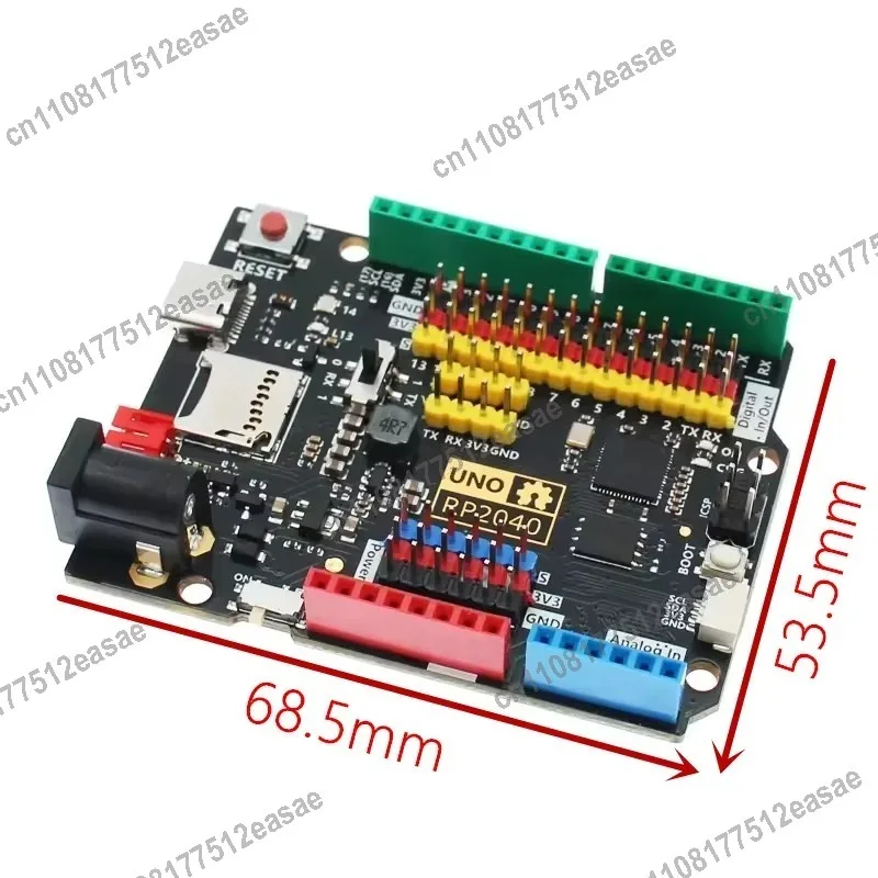 Raspberry Pi Pico RP2040 Development Board, Low Cost Microcontroller For Programming Learning&DIY Electronic Controller Projects
