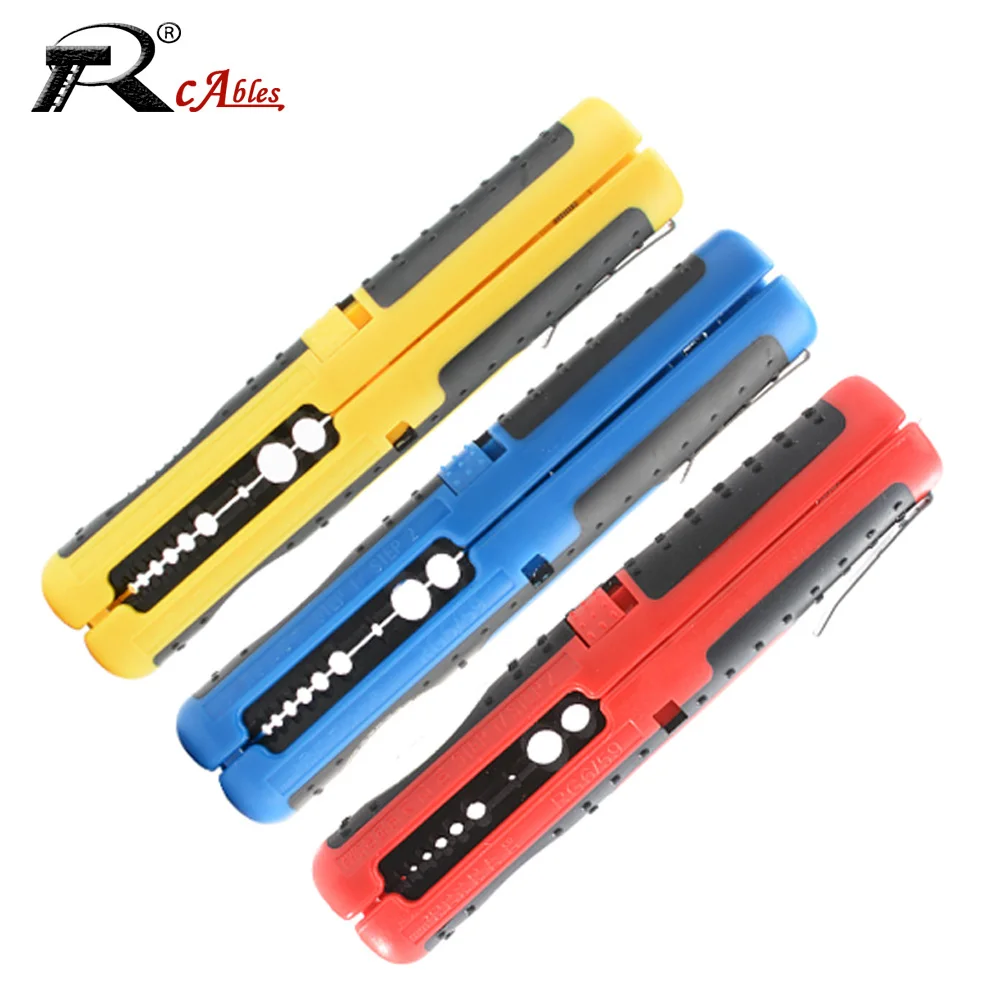 

1PC Pen-Type Network Cable Wire Stripper Electrician Stripper Sharp Tool Stripper for Coaxial Cable RG59.RG6 Wire 10-20AWG