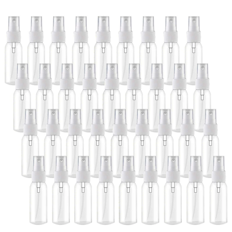 

216Pcs 30Ml/1Oz Mini Fine Mist Spray Bottles Refillable Bottles Small Empty Clear Plastic Travel Size Bottles