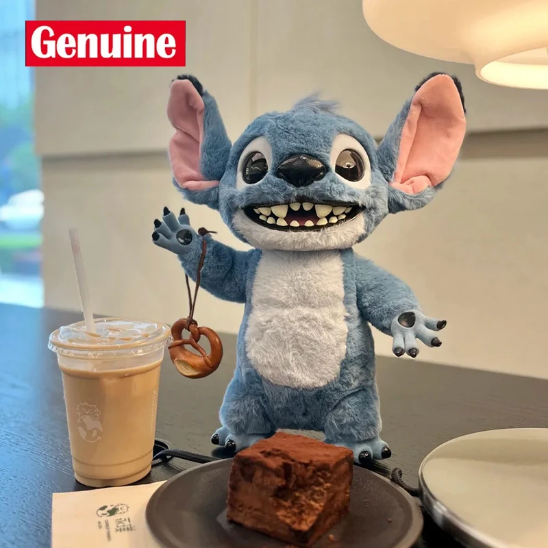 

Официальная подлинная плюшевая фигурка Disney Stitch, 16 см, 28 см, Kawaii, аниме, рюкзак, кукла, мягкая плюшевая игрушка, подарок на день рождения