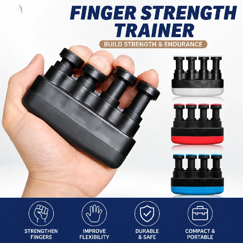 1PC Piano Guitar Hand-held Finger Strength Finger Trainer Strength Training Home Fitness Equipment Practice Finger Exerciser