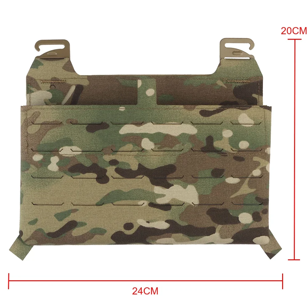 Tactical Vest Front Panel Fit For 5.56 7.62 Magazine Pouch  Hunting Vest G-Hook Expansion Conversion Board Accessories