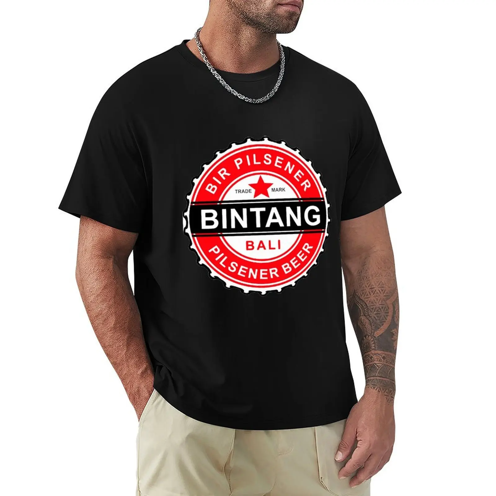 Camiseta deportiva de manga corta con ajuste atlético de Bali Bintang Bir