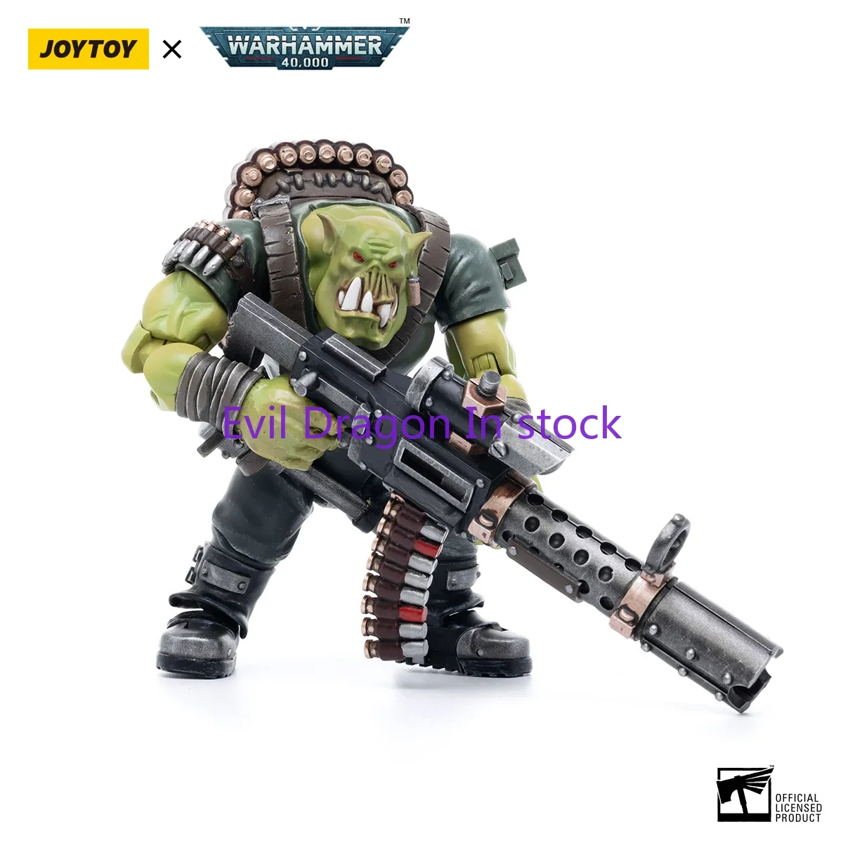 JOYTOY Warhammer 40k 1/18 Action Figures Anime 12CM Ork Kommandos Nob Nazbog Ragrob Snarit Rotbilge Balrukk Collection Model Toy