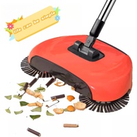 Three-in-one Push Broom, New Lazy Vacuum Cleaner, Household Broom, Sweeper, Hair Sweeper, Mop and Dustpan Combination Broom