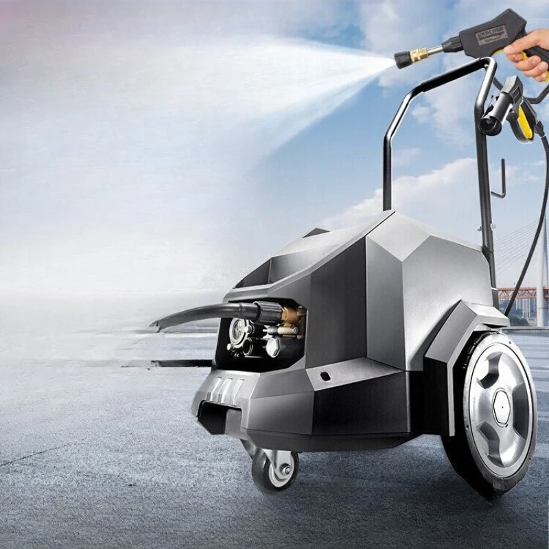 

High pressure water gun high power industrial pump cleaning machine