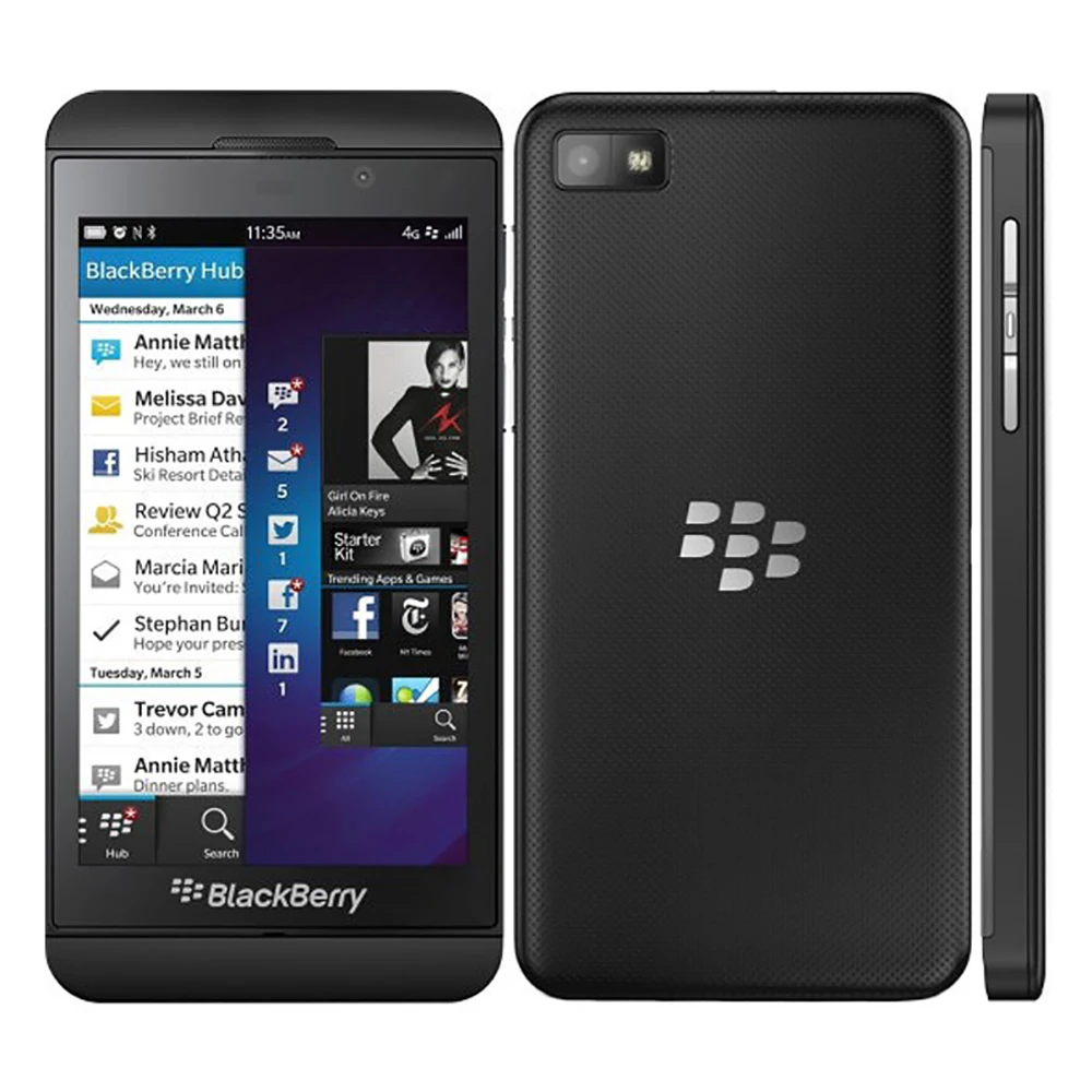 الأصلي Blackberry Z10 لوح التزلج GSM 3G 4G 4.2 "8MP 2GB RAM 16GB ROM LTE GPS WiFi هاتف محمول غير مقفول مع BlackBerry OS #2