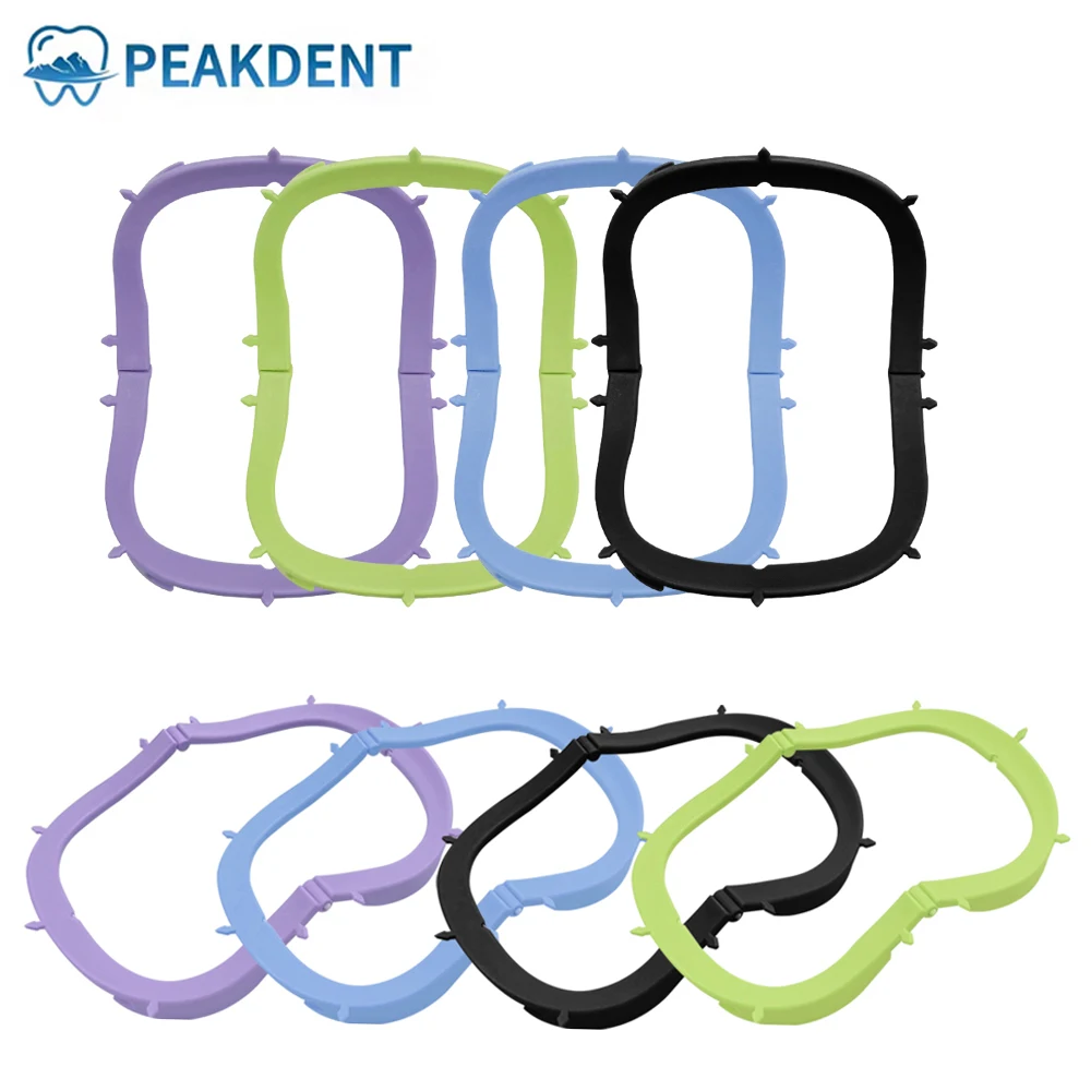 

1Pcs Plastic Rubber Dam Sheets Bracket Dental Foldable Frame for Dental Operation 134℃ Oral Barrier Tools Dentistry Instrument