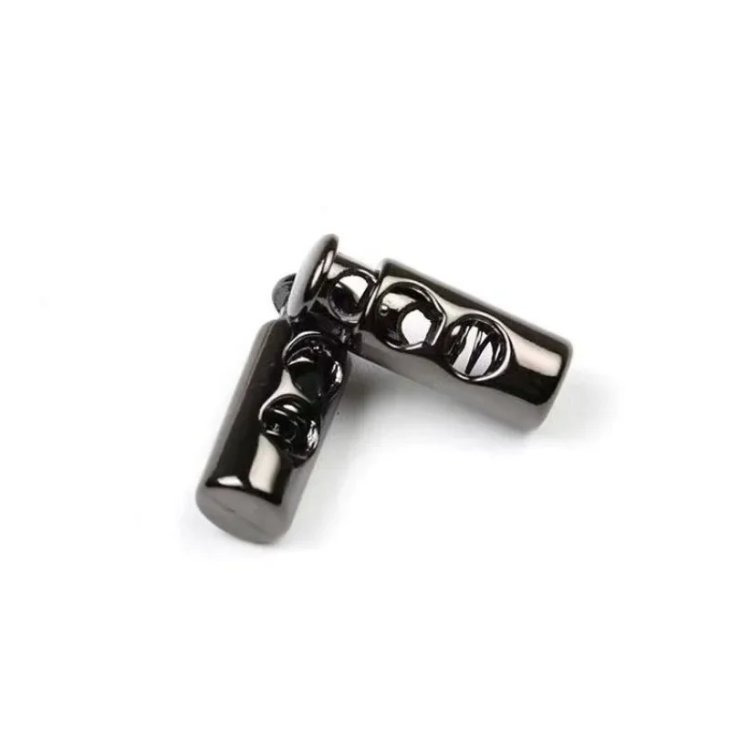 10pcs Zinc Alloy Cord Locks Smooth Plating Metal Cordlocks Spring Adjustable Buckles Clothing Accessories