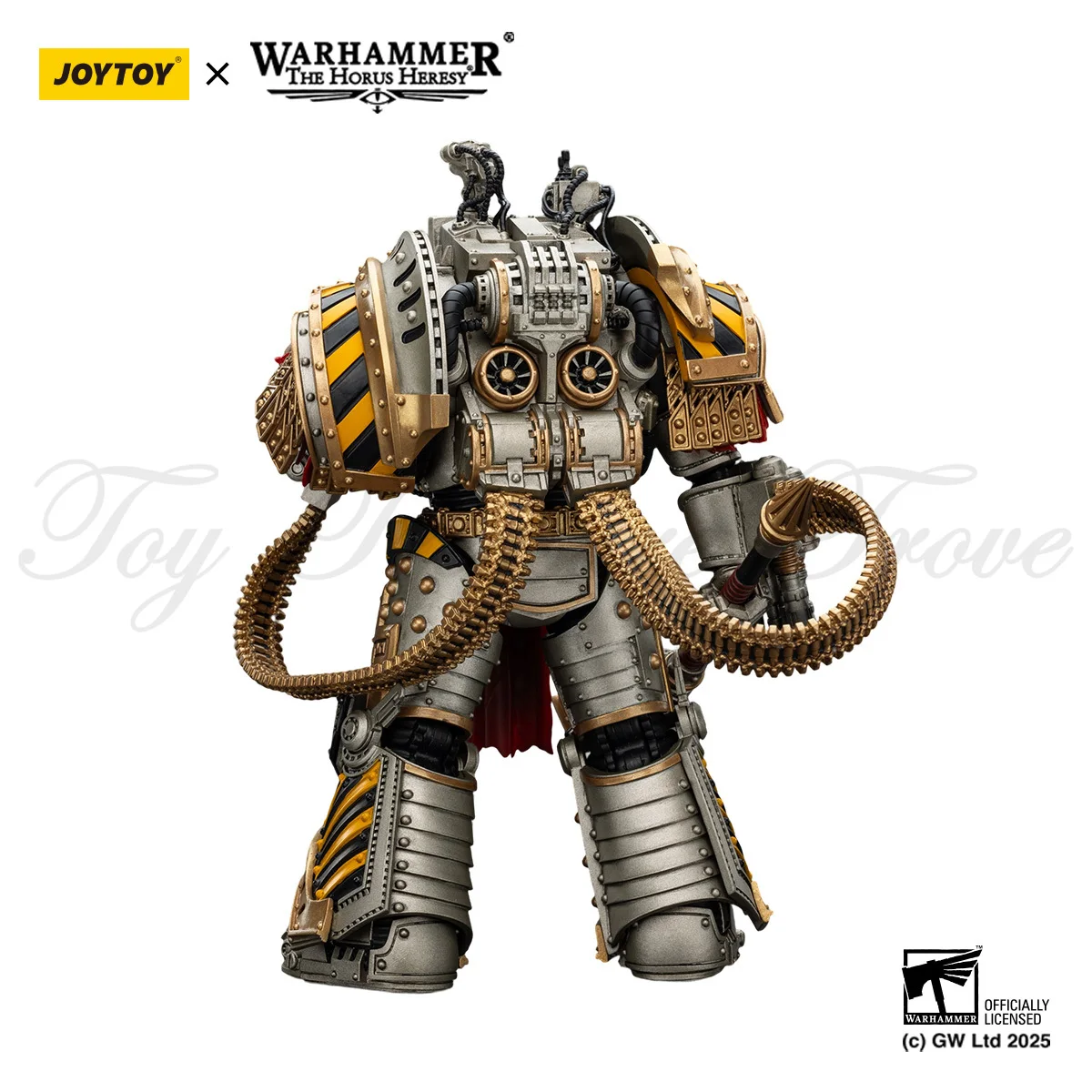 [الطلب المسبق] JOYTOY Warhammer 40K Iron Warriors Lord Perturabo IV Legion Primarch 1/18 مقياس جامع عرض الشكل