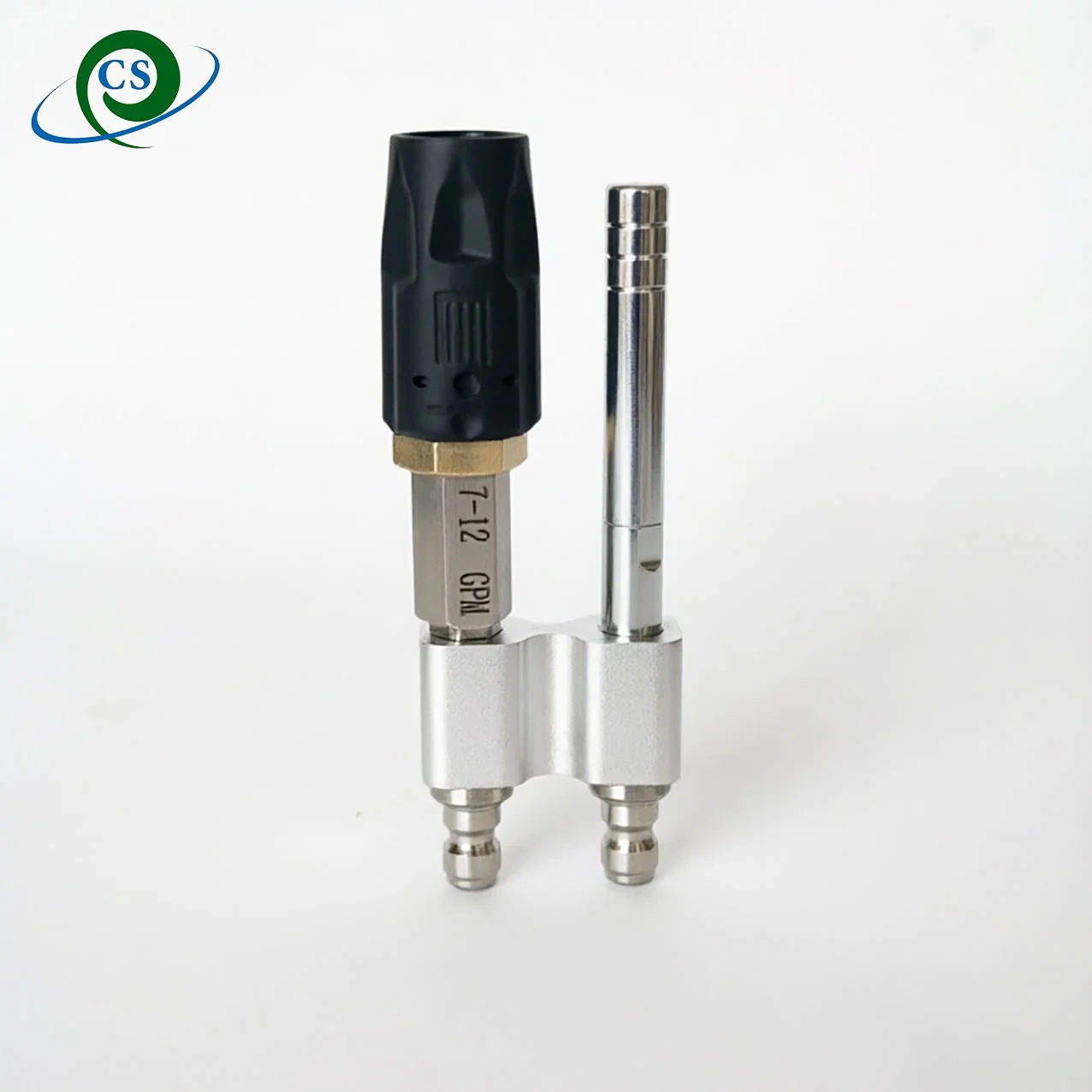 Adjustable Downstream M5 Twist Nozzle 2-in-1 High Pressure Washer Long Range Soap Nozzle Washing Shooter Tip for Pressure Washer