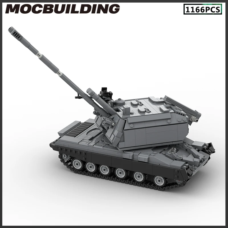 Tank Armored Car Model MOC Building Blocks DIY Bricks Creative Assembly Toy Collection Christmas Gift Birthday Present