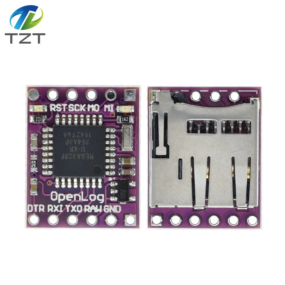 Openlog مسجل البيانات التسلسلية مسجل بيانات مفتوح المصدر Naze32 F3 Blackbox ATmega328 دعم وحدة Micro SD لاردوينو