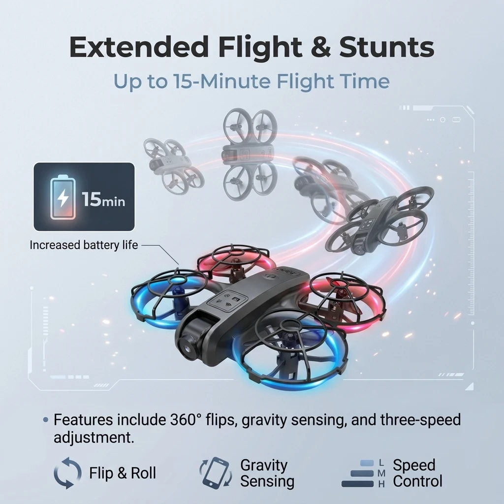 mini-drone-k100-max-avec-camera-4k-et-gps-ecran-fpv-de-43-pouces-360°-°-Evitement-d'obstacles-positionnement-par-flux-optique-mode-sans-tete-fol