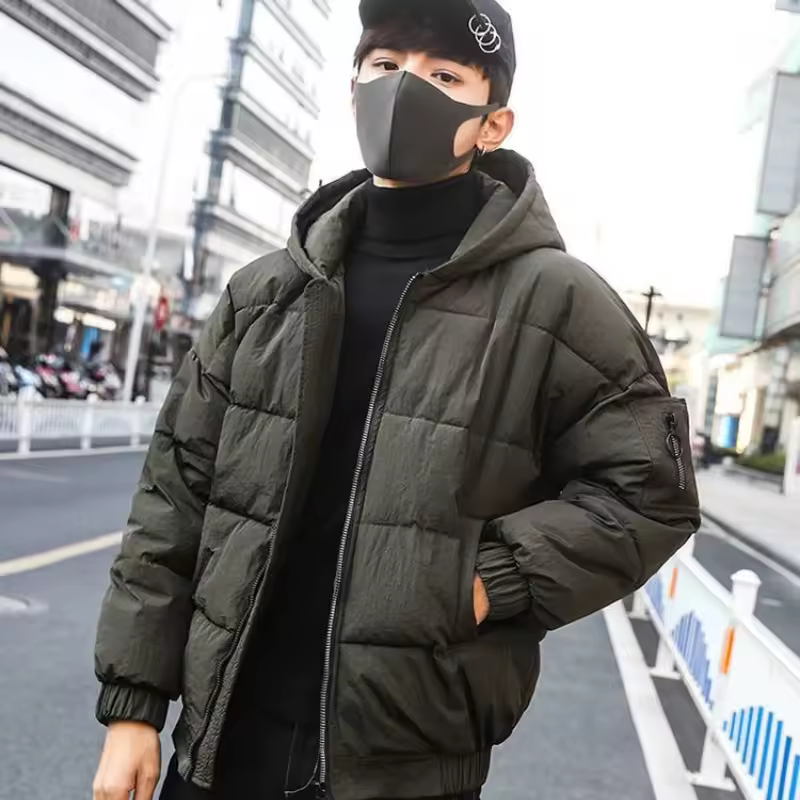 2025년 신상 겨울 남성용 솜 패딩 재킷
