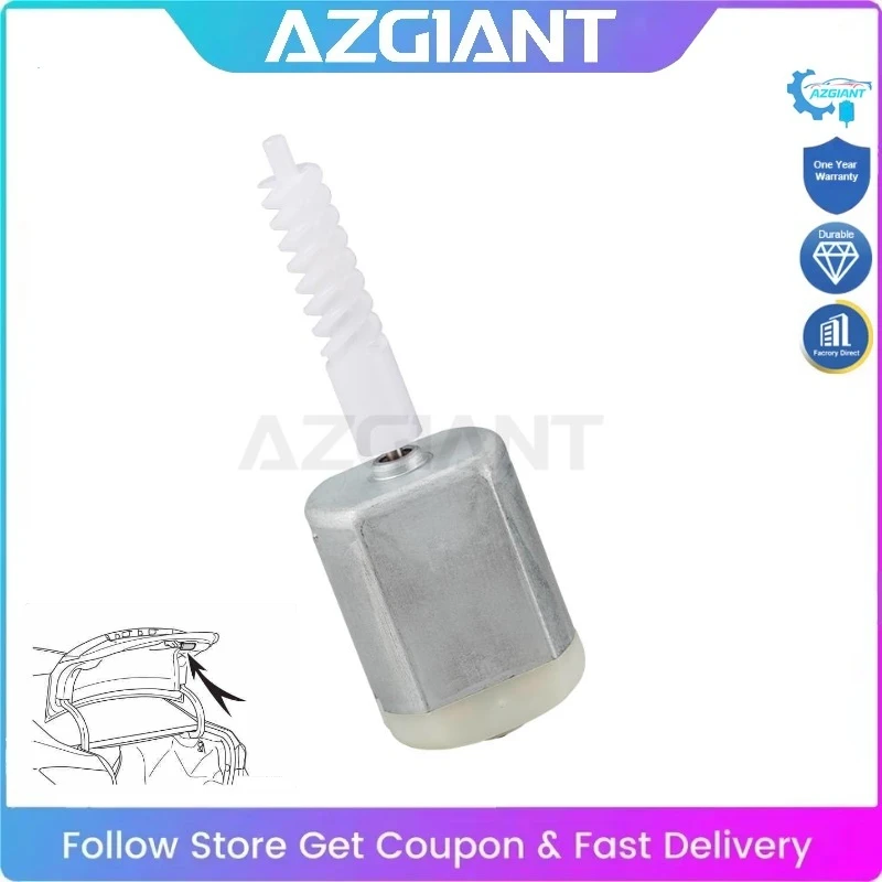 

AZGIANT for 2004-2005 Honda Civic 5 door Car Trunk Lock Actuator Tailgate Mini Motor DC 12V Exact OEM Parts #74896SAA003