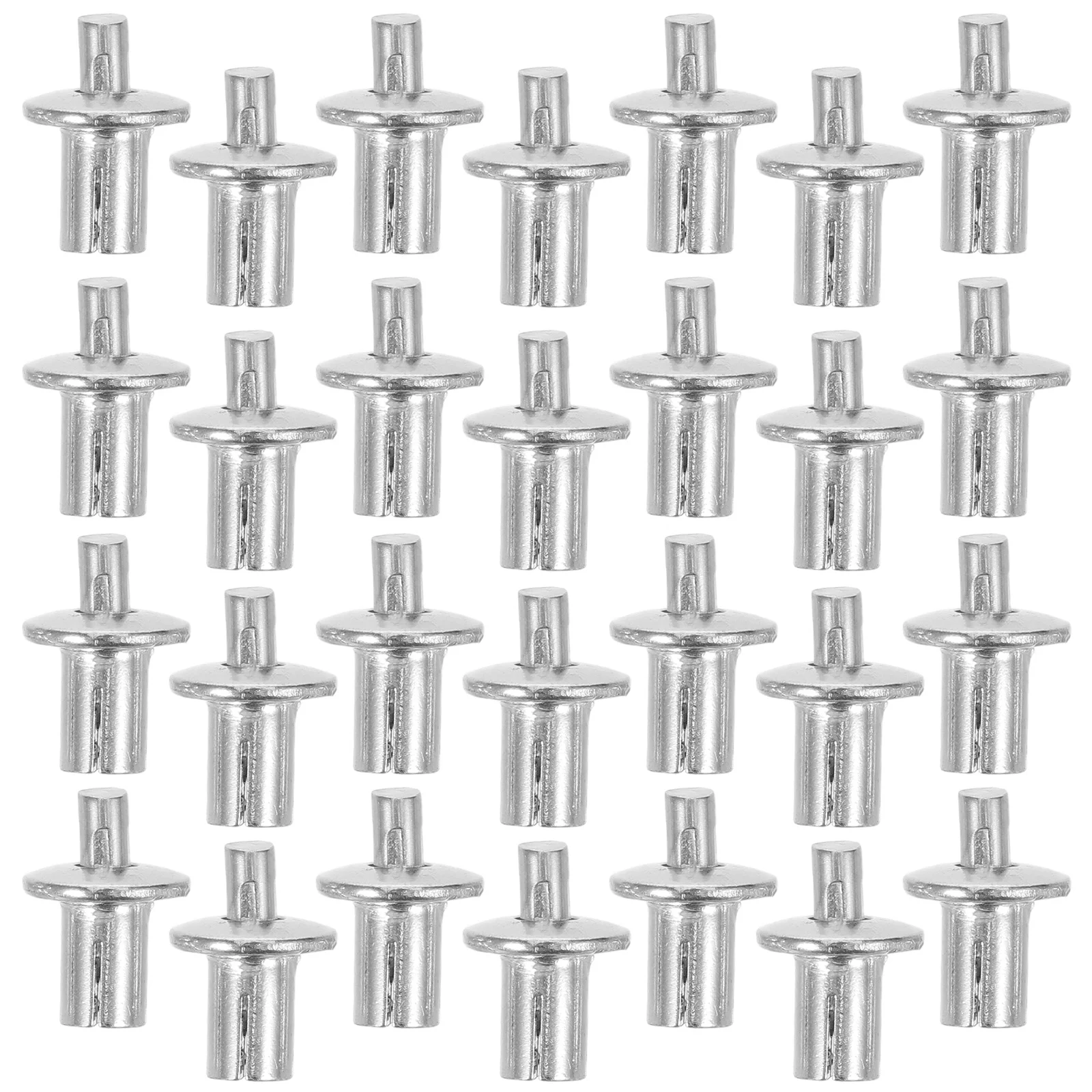 

200Pcs Knock Type Aluminium Blind Rivets 5x7mm Dome Drive Expansion Rivets for Automotive Furniture Machinery Construction
