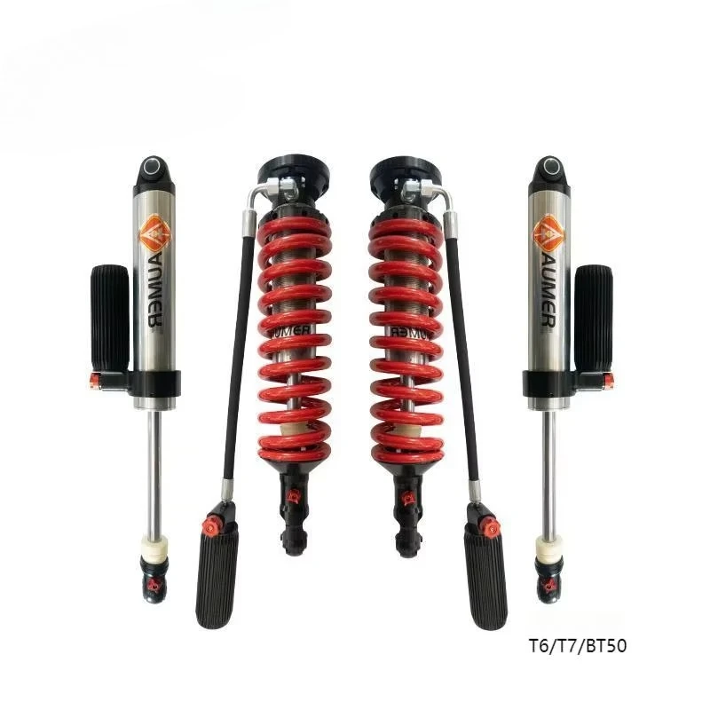 4x4 Compression and Rebound Adjustable Shock Absorber Lift Suspension Kit for Ford Ranger Wildtrak T6 T7 T8 T9 MAZDA BT50