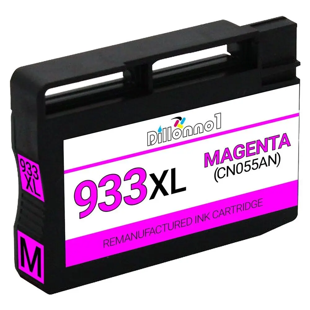 Per cartuccia d'inchiostro Magenta HP 933XL per OfficeJet 6100 6600 6700 w/nuovo CHIP