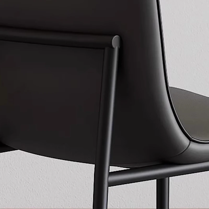 Set Of 2 Minimalist Dining Chairs Classic Luxury Premium Stackable Dining Chairs Aesthetic Nordic Chaise Restaurant Furniture