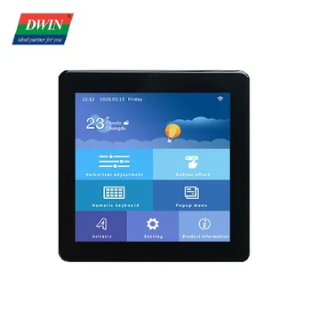 DWIN 4 inch 480*480 IOT wire controller IPS TFT LCD screen smart home wall mounted touch panel with WIFI TC040C12U(W)00